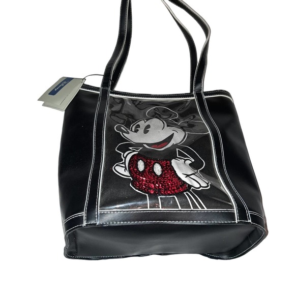 NWT- FUN & FAB Disney Ladies Purse Mickey Mouse Front and Back - Picture 3 of 9